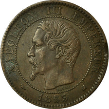 Monnaie, France, Napoleon III, Napoléon III, 2 Centimes, 1853, Bordeaux, TB+