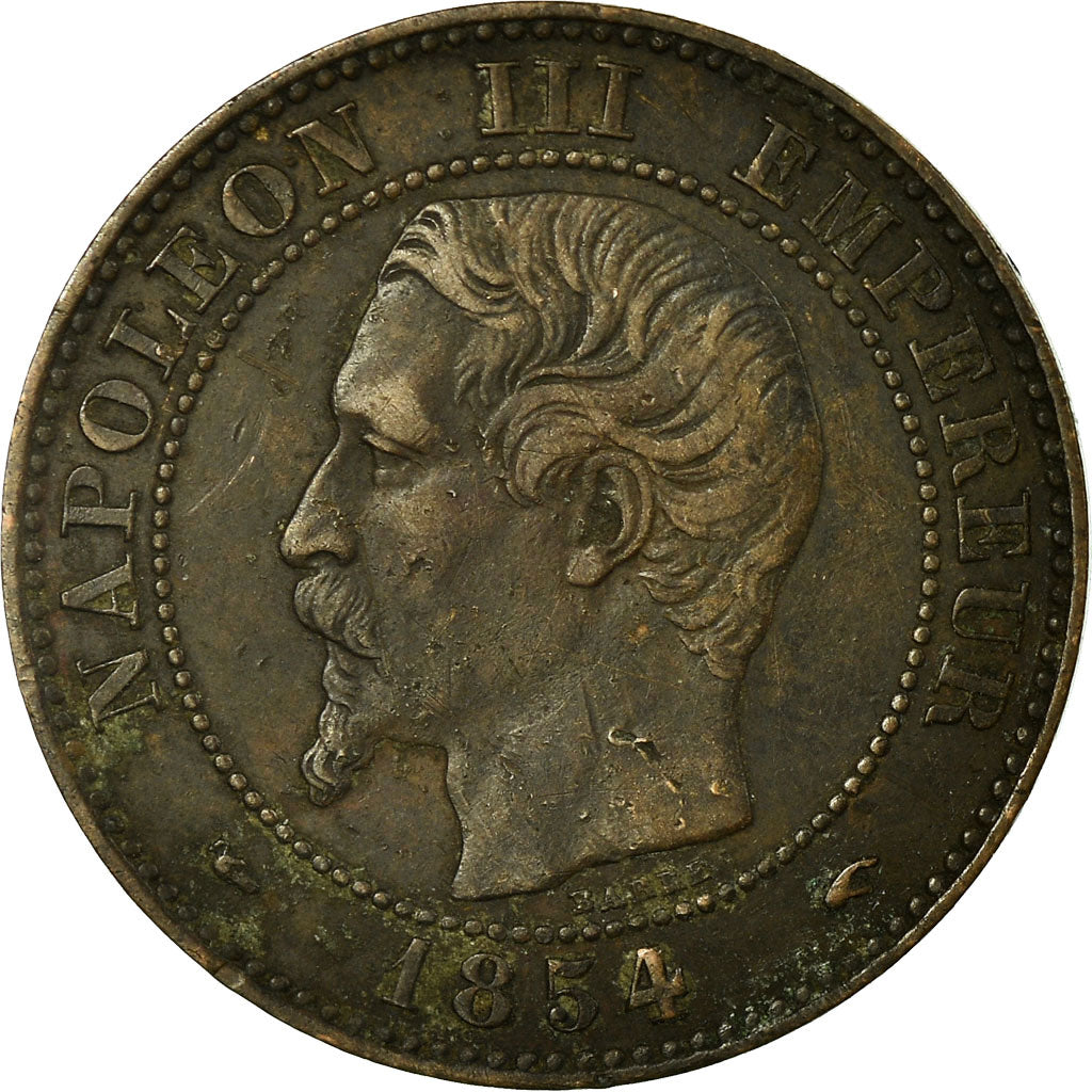 Coin, France, Napoleon III, Napoléon III, 2 Centimes, 1854, Paris, EF(40-45)