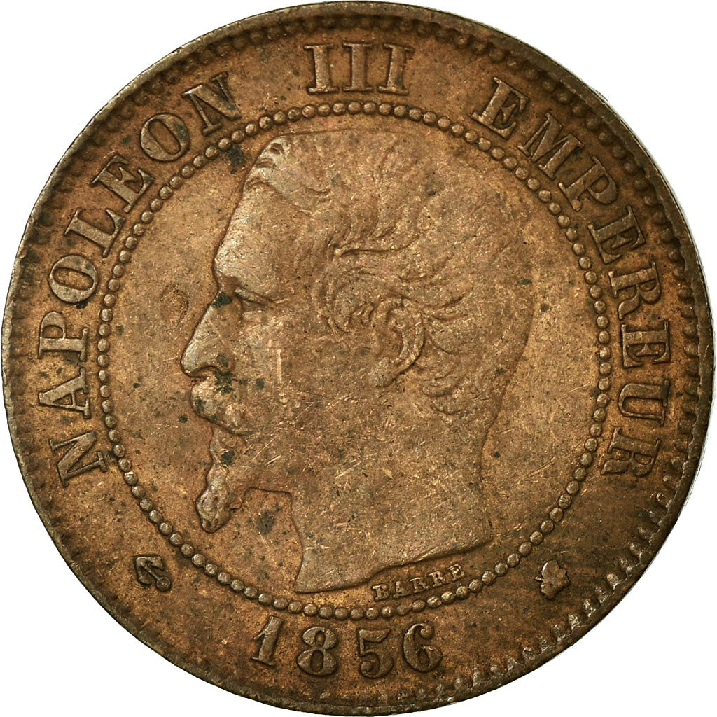 Coin, France, Napoleon III, Napoléon III, 2 Centimes, 1856, Bordeaux