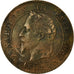 Monnaie, France, Napoleon III, Napoléon III, 2 Centimes, 1862, Bordeaux, TB