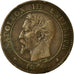Moneda, Francia, Napoleon III, Napoléon III, 2 Centimes, 1854, Bordeaux, BC