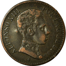 Moneta, Hiszpania, Alfonso XIII, Centimo, 1906, Madrid, EF(40-45), Bronze
