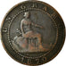 Coin, Spain, Provisional Government, Centimo, 1870, Madrid, F(12-15), Copper