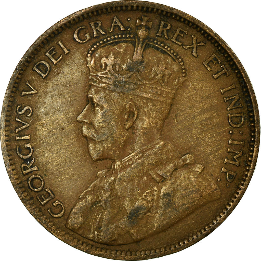 Coin, Canada, George V, Cent, 1917, Royal Canadian Mint, Ottawa, VF(30-35)