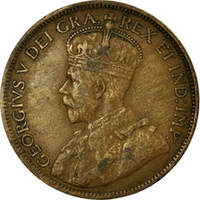 Coin, Canada, George V, Cent, 1917, Royal Canadian Mint, Ottawa, VF(30-35)
