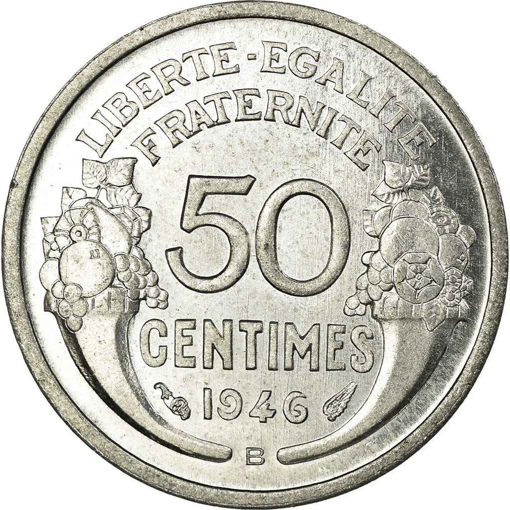 Coin, France, Morlon, 50 Centimes, 1946, Beaumont - Le Roger, MS(60-62)