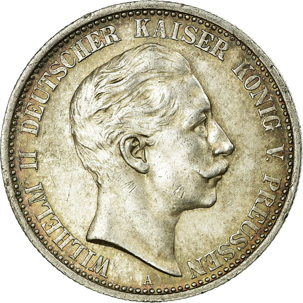Monnaie, Etats allemands, PRUSSIA, Wilhelm II, 2 Mark, 1905, Berlin, TTB+