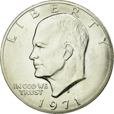 Coin, United States, Eisenhower Dollar, Dollar, 1971, U.S. Mint, San Francisco