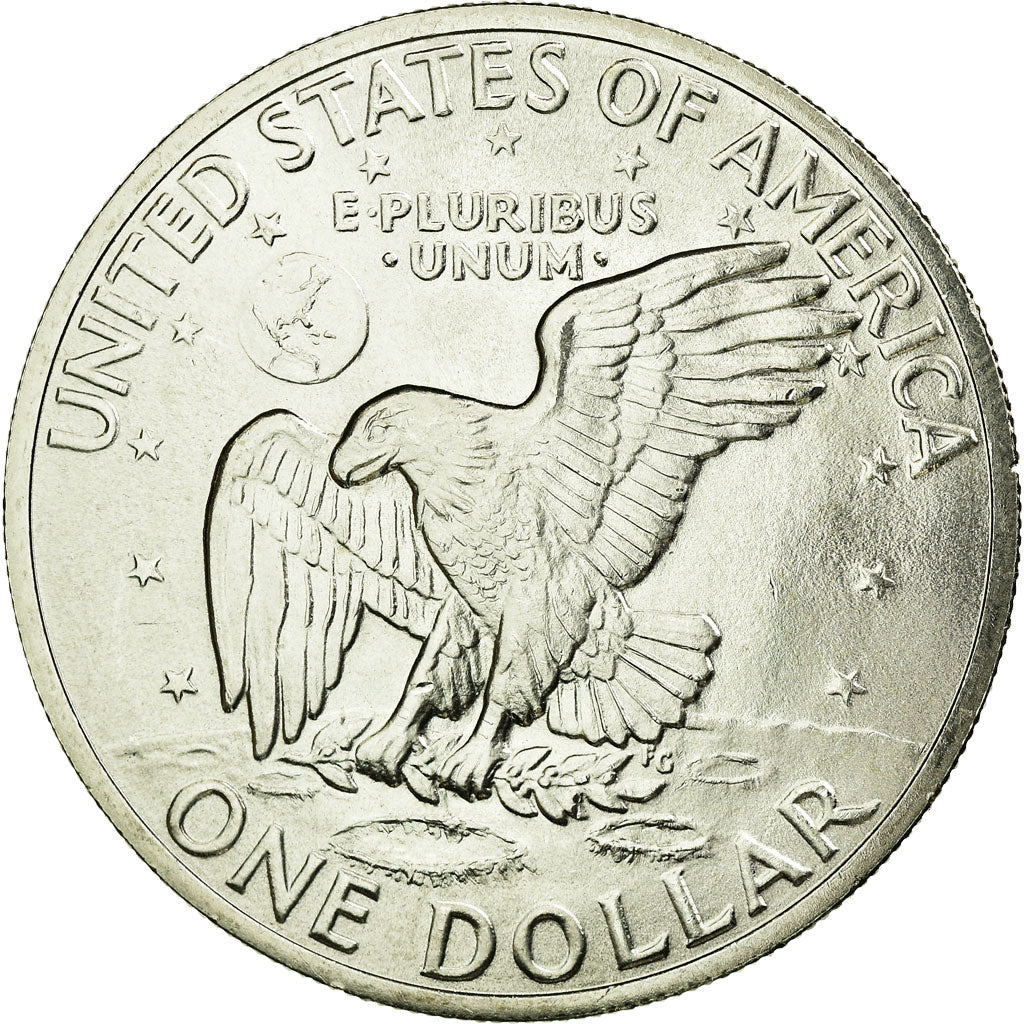 Coin, United States, Eisenhower Dollar, Dollar, 1971, U.S. Mint, San Francisco