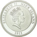 Coin, Niue, Elizabeth II, Dollar, 2011, New Zealand, MS(65-70), Silver plated