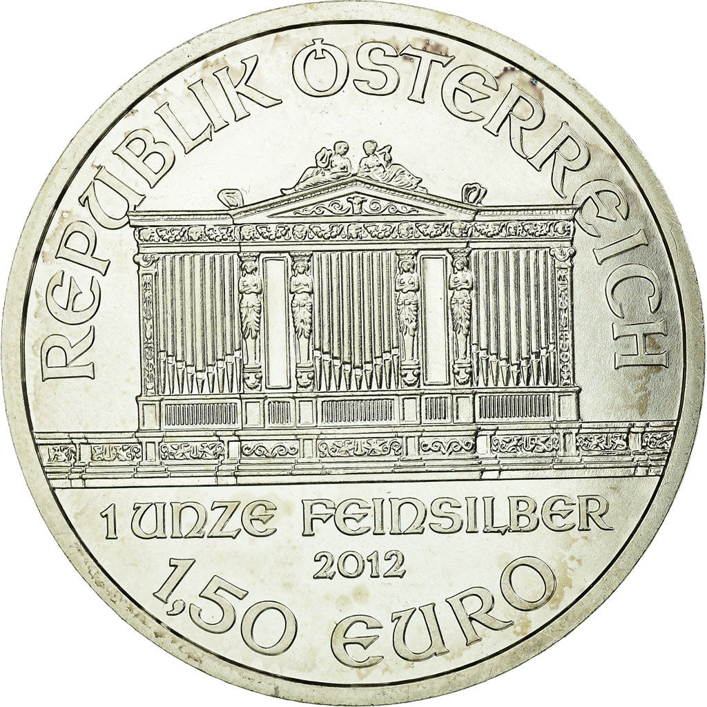 Austria, 1-1/2 Euro, 2012, AU(55-58), Silver, KM:3159