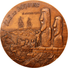 FRANCE, Shipping, French Fifth Republic, Medal, AU(55-58), Copper, 82, 250.00