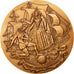 FRANCE, Shipping, French Fifth Republic, Medal, MS(60-62), Bronze, 72, 204.00