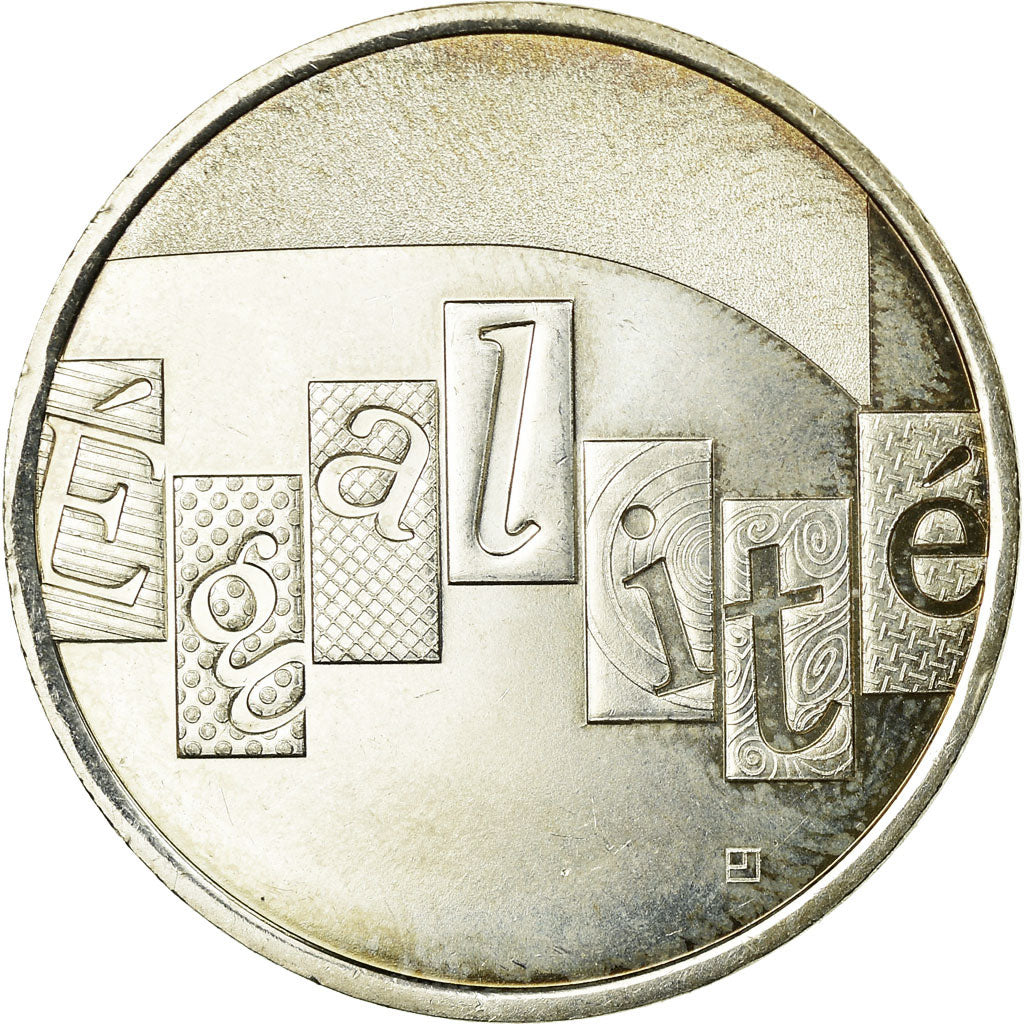 France, 5 Euro, Egalité, 2013, EF(40-45), Silver, Gadoury:EU646