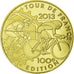 França, 5 Euro, Tour de France, 2013, BE, MS(65-70), Dourado, Gadoury:EU615