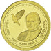 Moeda, Gana, 5 Cedis, 2015, Jean Paul II, MS(65-70), Dourado