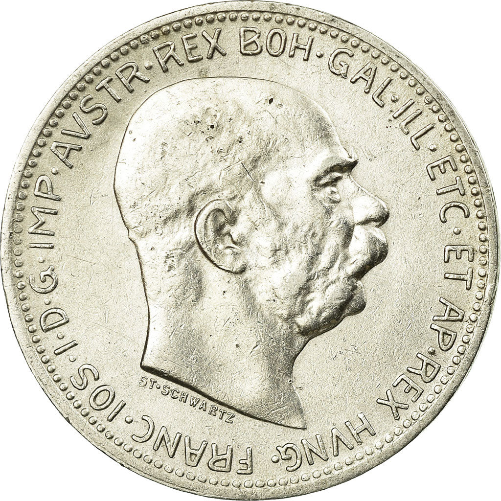 Monnaie, Autriche, Franz Joseph I, Corona, 1916, SUP, Argent, KM:2820
