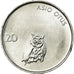Coin, Slovenia, 20 Stotinov, 1992, MS(63), Aluminum, KM:8