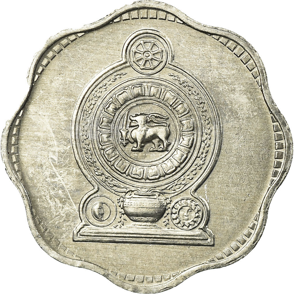 Moeda, Sri Lanka, 2 Cents, 1978, MS(63), Alumínio, KM:138