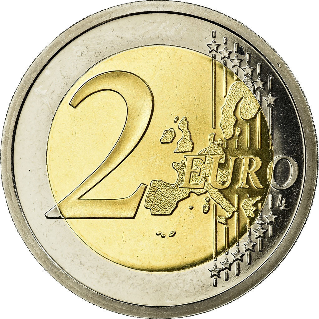 France, 2 Euro, 2002, BE, MS(65-70), Bi-Metallic, KM:1289