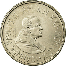 Moneda, CIUDAD DEL VATICANO, John Paul II, 100 Lire, 1999, Rome, EBC, Cobre -