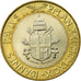 Coin, VATICAN CITY, John Paul II, 1000 Lire, 1999, Rome, MS(63), Bi-Metallic