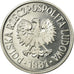 Coin, Poland, 20 Groszy, 1981, Warsaw, MS(65-70), Aluminum, KM:A47