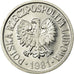 Coin, Poland, 10 Groszy, 1981, Warsaw, MS(65-70), Aluminum, KM:AA47