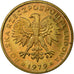 Münze, Polen, 2 Zlote, 1979, Warsaw, VZ, Messing, KM:80.1