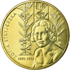Coin, Poland, 2 Zlote, 2011, Warsaw, MS(65-70), Brass, KM:764