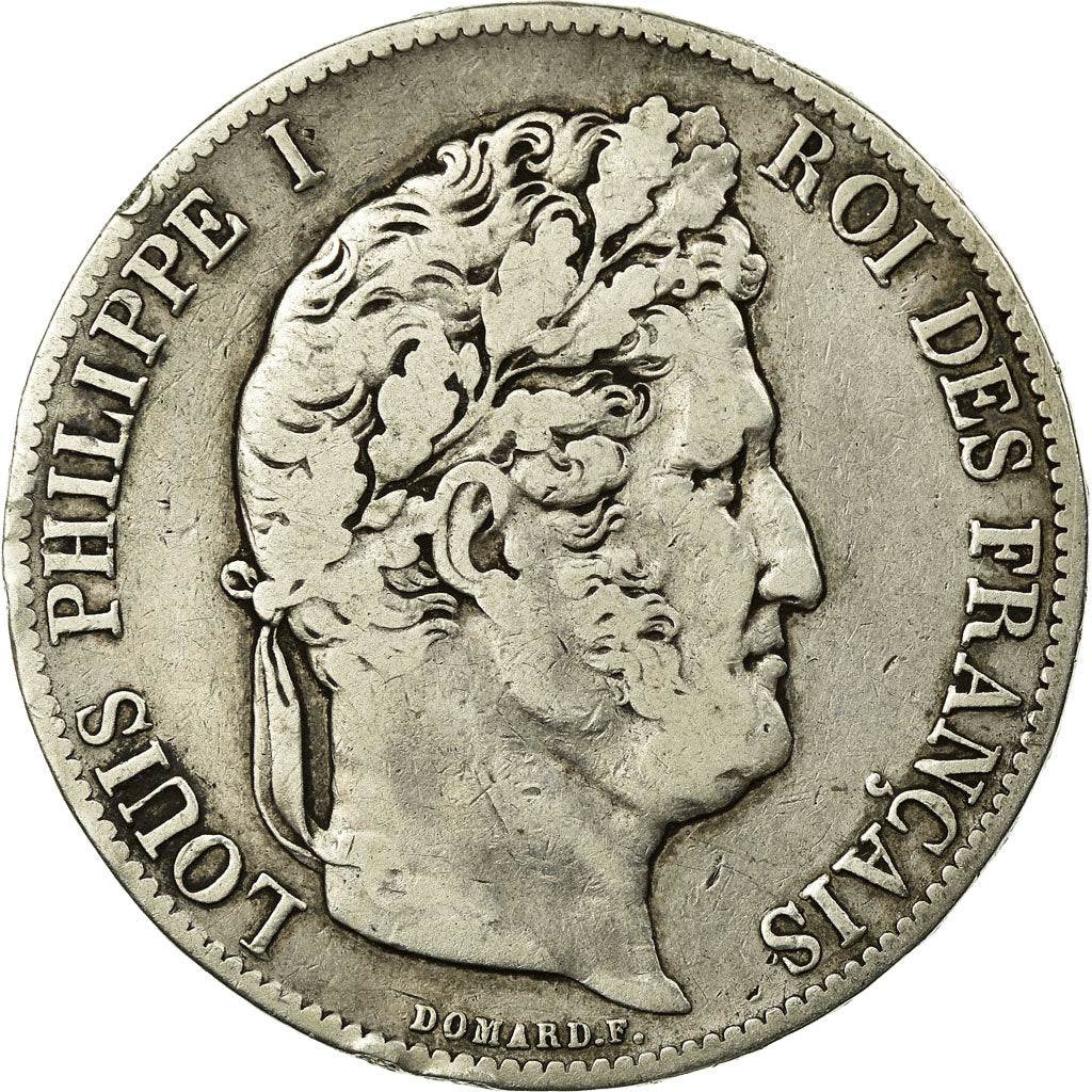 Monnaie, France, Louis-Philippe, 5 Francs, 1846, Paris, TB, Argent, Gadoury:678