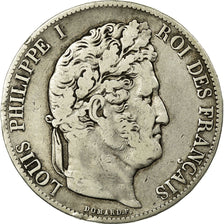 Monnaie, France, Louis-Philippe, 5 Francs, 1846, Paris, TB, Argent, Gadoury:678