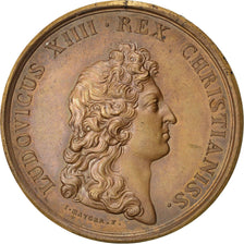 FRANCE, History, Louis XIV, Medal, AU(55-58), Mauger, Copper, 41, 30.60