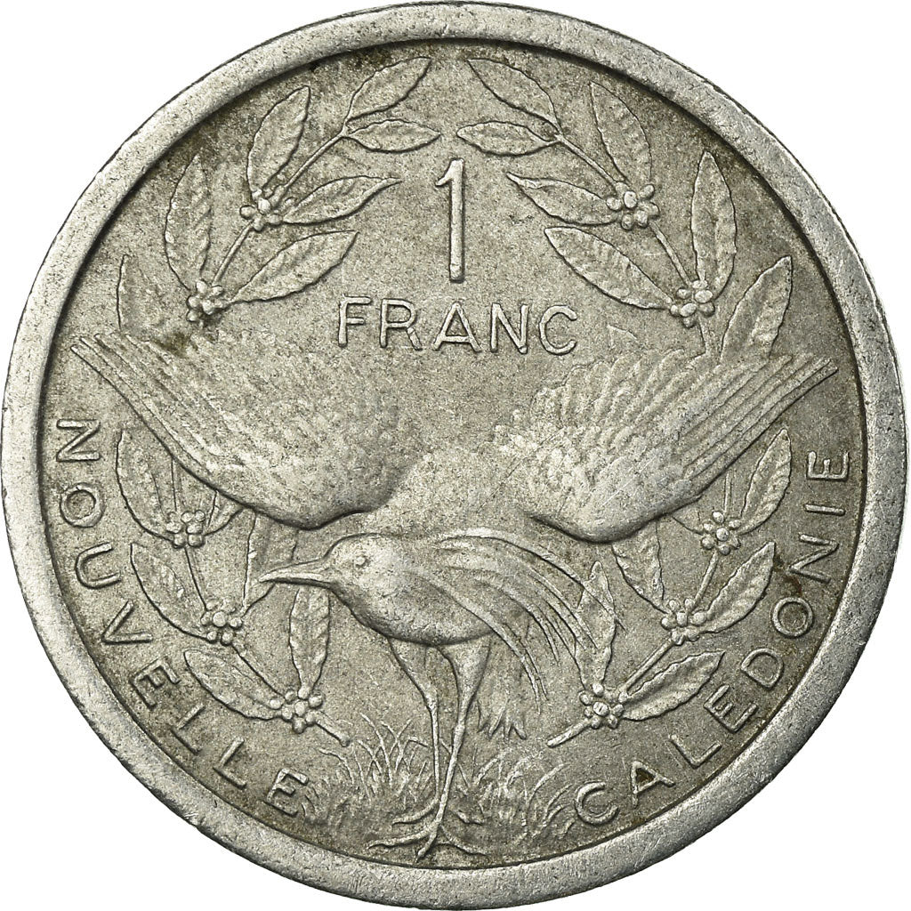 Moneta, Nowa Kaledonia, Franc, 1977, Paris, VF(30-35), Aluminium, KM:10