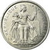 Coin, New Caledonia, 2 Francs, 1983, Paris, MS(63), Aluminum, KM:14
