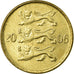 Coin, Estonia, 50 Senti, 2006, AU(55-58), Aluminum-Bronze, KM:24