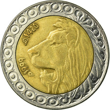 Coin, Algeria, 20 Dinars, 1999/AH1420, Algiers, EF(40-45), Bi-Metallic, KM:125