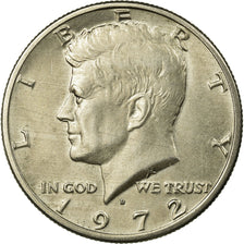 Monnaie, États-Unis, Kennedy Half Dollar, Half Dollar, 1972, U.S. Mint, Denver