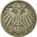 Coin, GERMANY - EMPIRE, Wilhelm II, 10 Pfennig, 1899, Munich, VF(30-35)