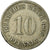 Coin, GERMANY - EMPIRE, Wilhelm II, 10 Pfennig, 1899, Munich, VF(30-35)