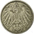 Münze, GERMANY - EMPIRE, Wilhelm II, 10 Pfennig, 1907, Hamburg, S+
