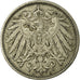 Münze, GERMANY - EMPIRE, Wilhelm II, 10 Pfennig, 1907, Hamburg, S+
