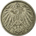 Moneta, NIEMCY - IMPERIUM, Wilhelm II, 10 Pfennig, 1907, Hamburg, VF(30-35)