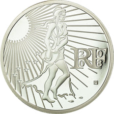 France, 15 Euro, Semeuse, 2008, BE, MS(65-70), Silver, KM:1535