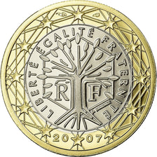 France, Euro, 2007, BE, MS(65-70), Bi-Metallic, KM:1413