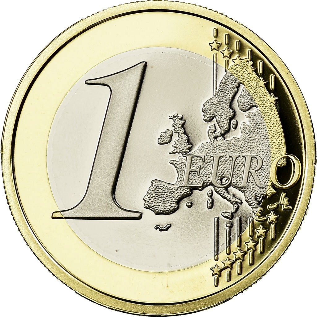 France, Euro, 2007, BE, MS(65-70), Bi-Metallic, KM:1413