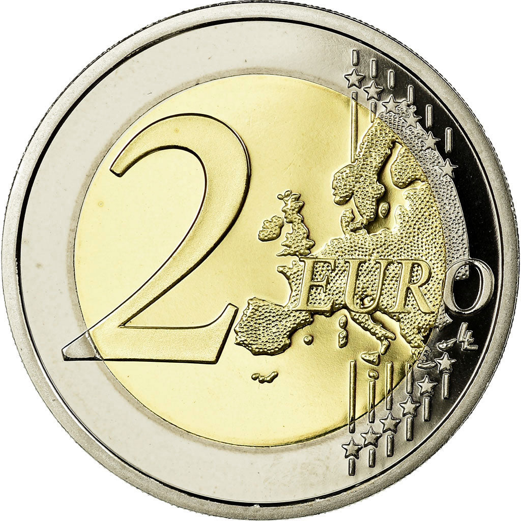 France, 2 Euro, 2007, BE, MS(65-70), Bi-Metallic, KM:1414