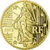France, 50 Euro Cent, 2013, BE, MS(65-70), Brass, KM:1412