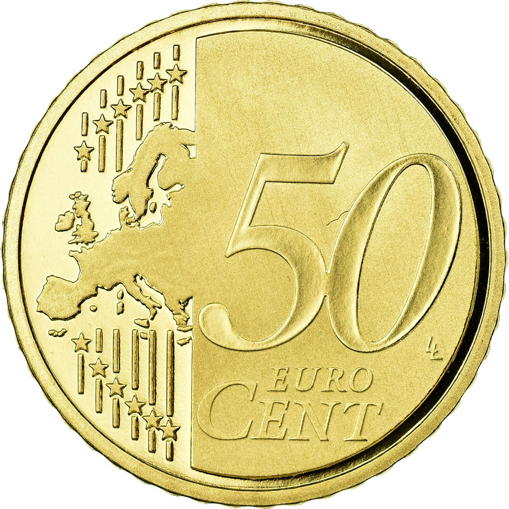 France, 50 Euro Cent, 2013, BE, MS(65-70), Brass, KM:1412