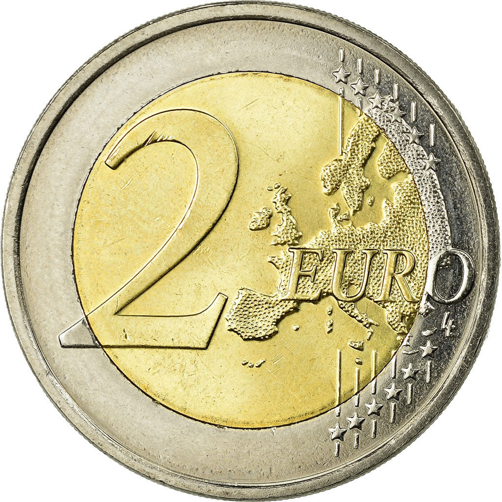 Finland, 2 Euro, Jean Sibelius, 2015, MS(65-70), Bi-Metallic